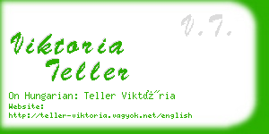 viktoria teller business card